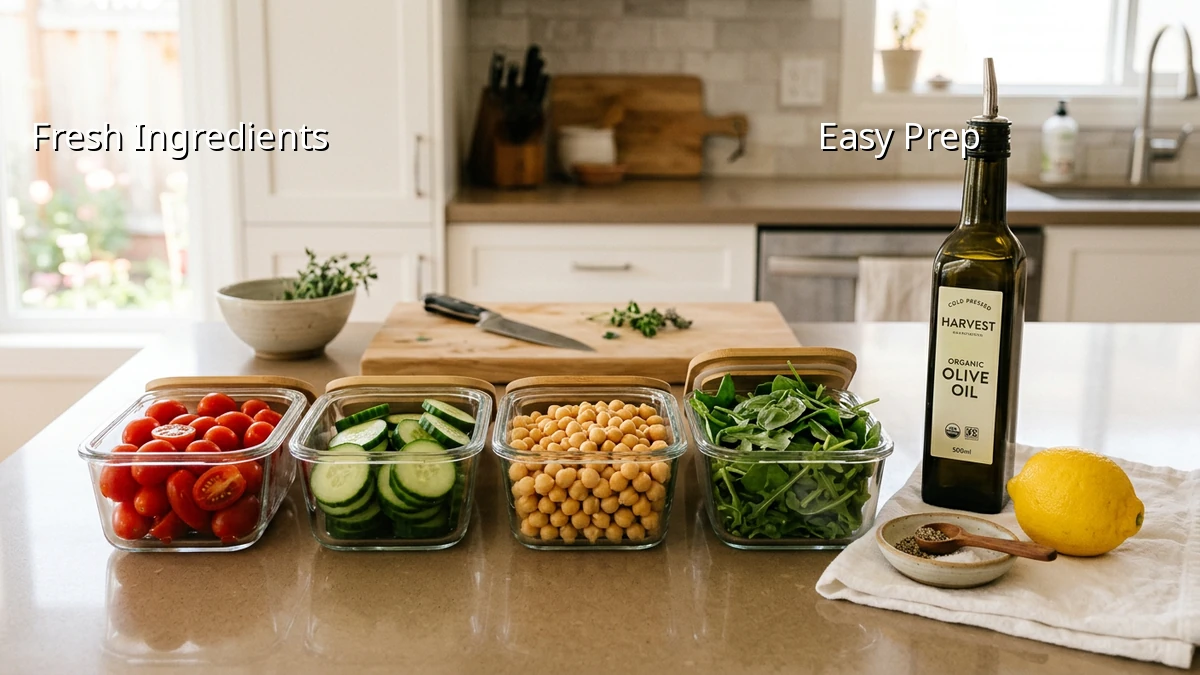 Easy 20 Min Lunch Prep for Beginners