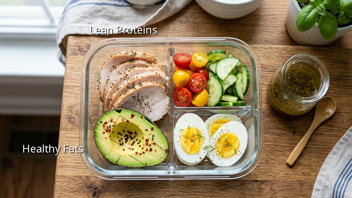 Quick Low-Carb Lunch for Busy Workers